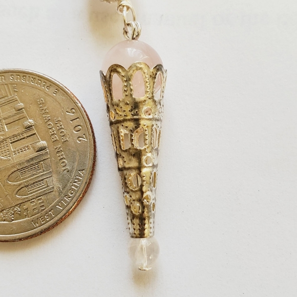 Rose quartz pendulum - Picture 5 of 5